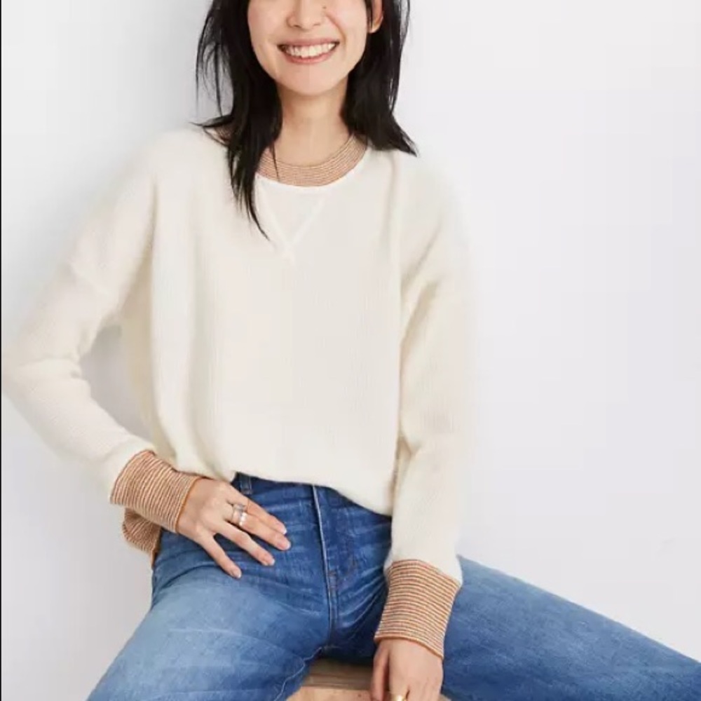 Madewell Cashmere Sweatshirt